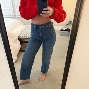 Madewell High Rise Blue Jeans